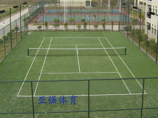 亞強體育施工案例:網(wǎng)球場(chǎng)
